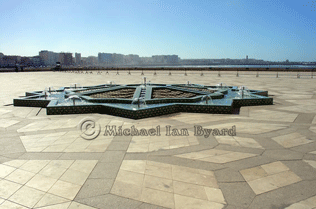Hassan II Mosque forecourt